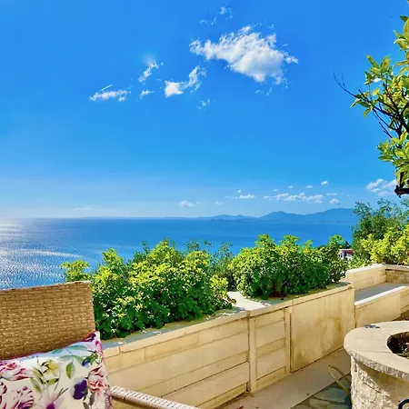 Kaminaki Panorama With Private Pool By Dadovillas Villa