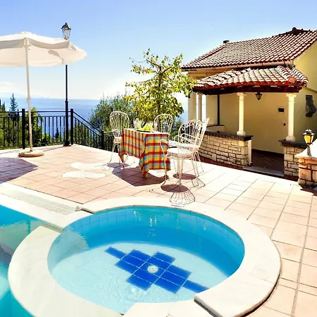 Kaminaki Panorama With Private Pool By Dadovillas Vila Katávolos